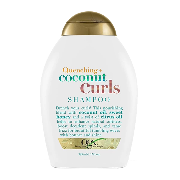 شامپو موهای فر او جی ایکس مدل نارگیل ogx coconut curls