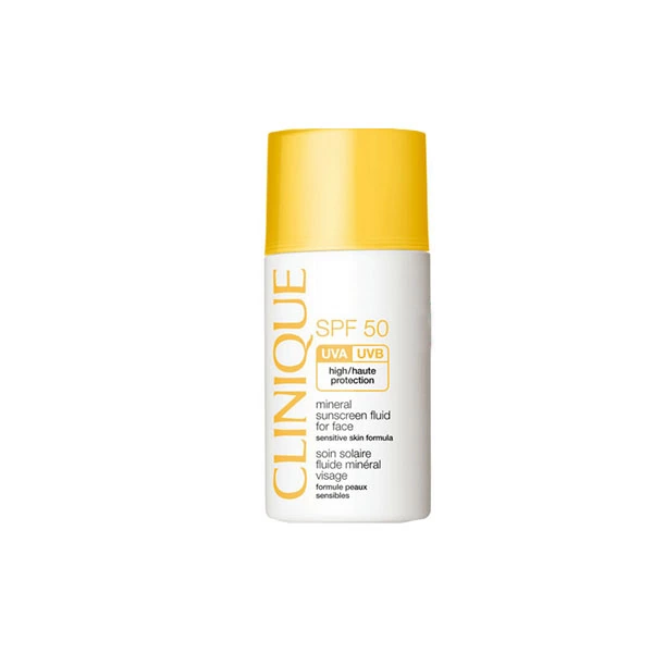 کرم ضد آفتاب مینرال کلینیک SPF50 مخصوص پوست های حساس